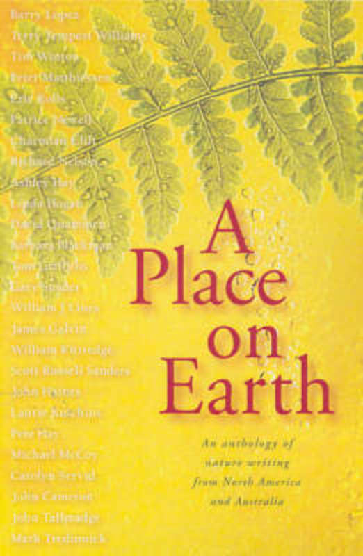 A Place on Earth by Mark Tredinnick - 9780868406541