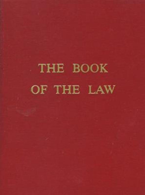 The Book of the Law by Aleister Crowley - 9780877283348