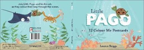 Little Pago Colour Me Postcards by Lauren Briggs - 9780975650806