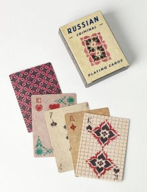 Russian Criminal Playing Cards by FUEL - 9780995745544