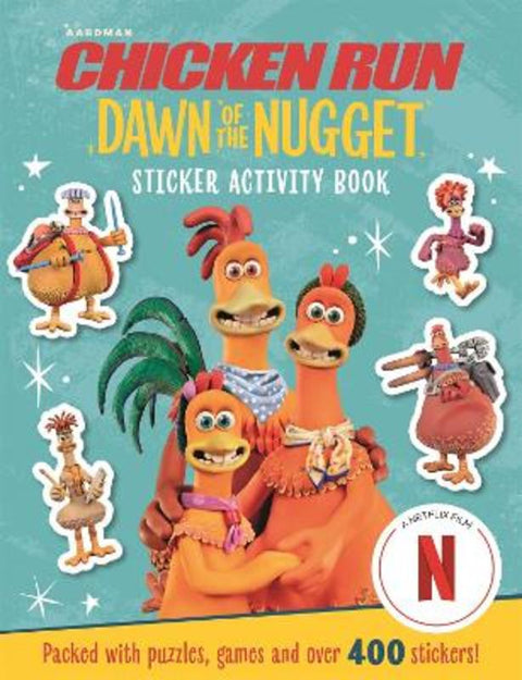 Chicken Run Dawn of the Nugget: Sticker Activity Book by Aardman Animations - 9781035022984