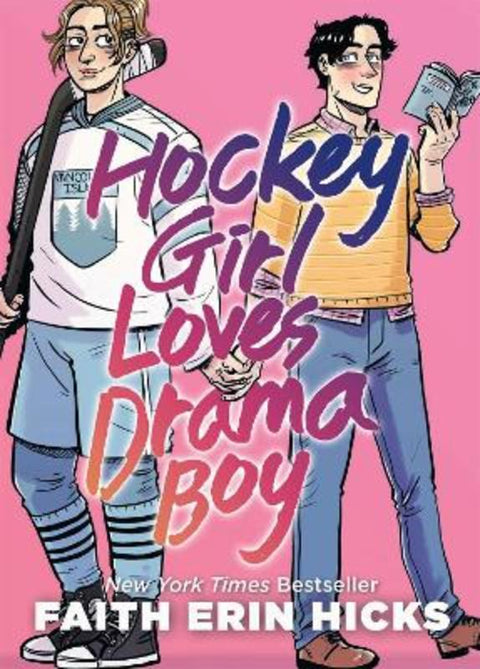 Hockey Girl Loves Drama Boy by Faith Erin Hicks - 9781035041428