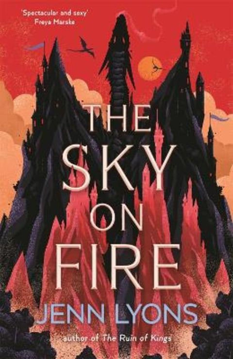 The Sky on Fire by Jenn Lyons - 9781035048588