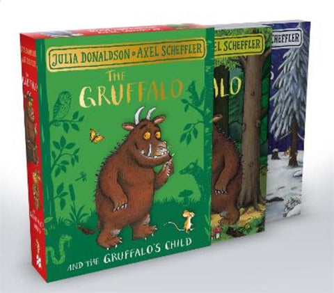 The Gruffalo and the Gruffalo's Child Board Book Gift Slipcase by Julia Donaldson - 9781035050802