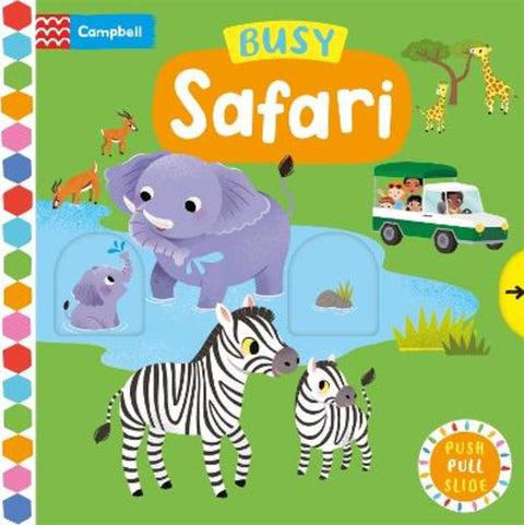 Busy Safari by Campbell Books - 9781035056200