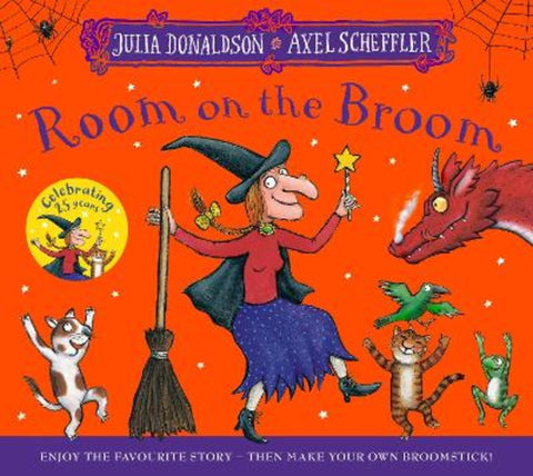 Room on the Broom 25th Anniversary Edition by Julia Donaldson - 9781035079711