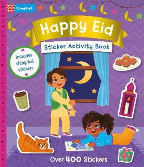 Happy Eid Sticker Activity Book by Campbell Books - 9781035086450