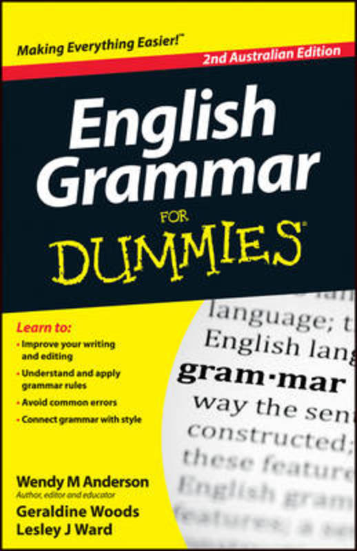 English Grammar For Dummies by Wendy M. Anderson - 9781118493274