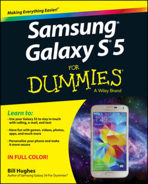 Samsung Galaxy S5 For Dummies from Bill Hughes - Harry Hartog gift idea