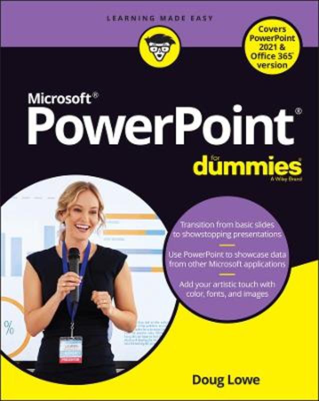 PowerPoint For Dummies, Office 2021 Edition by Doug Lowe - 9781119829140