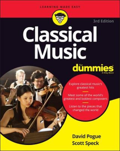 Classical Music For Dummies by David Pogue (The New York Times) - 9781119847748