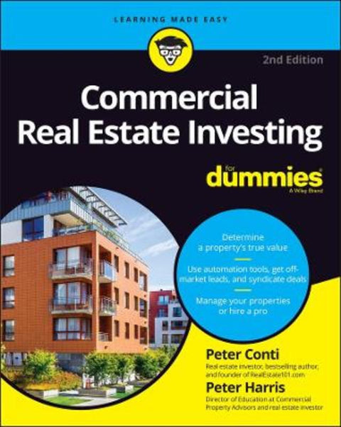 Commercial Real Estate Investing For Dummies by Peter Conti - 9781119858485