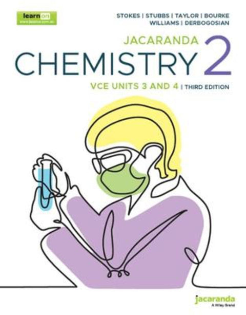 Jacaranda Chemistry 2 VCE Units 3 and 4, 3e learnON & Print by Robert Stokes (Gisborne Secondary College) - 9781119886143