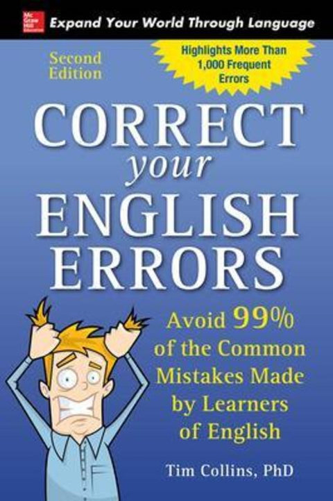 Correct Your English Errors, Second Edition by Tim Collins - 9781260019216
