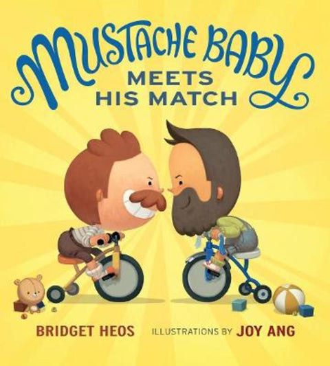 Mustache Baby Meets His Match by Bridget Heos - 9781328866530