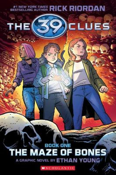 39 Clues Graphix #1: The Maze of Bones (Graphic Novel Edition) by Rick Riordan - 9781338803365