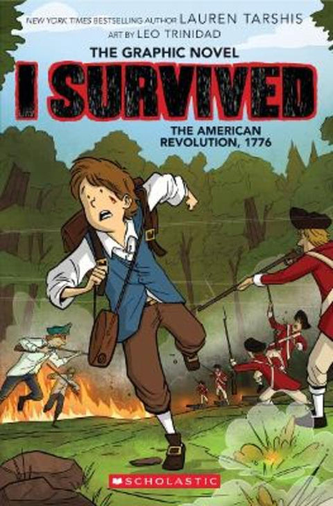 I Survived the American Revolution, 1776 (The Graphic Novel) by Lauren Tarshis - 9781338825183