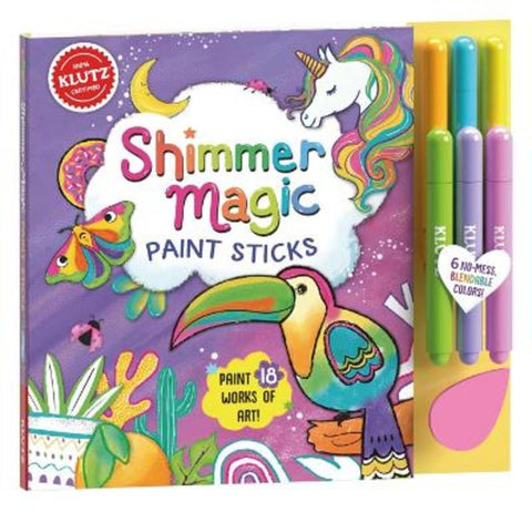 Shimmer Magic Paint Sticks by Editors of Klutz - 9781338826180