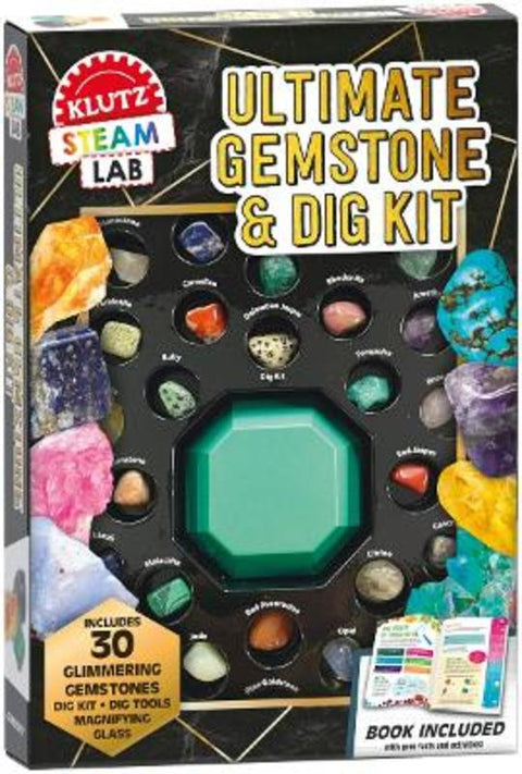 Ultimate Gem Stone & Dig Kit (Klutz: Steam Lab) from Klutz - Harry Hartog gift idea