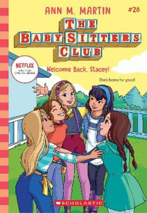 Welcome Back, Stacey! (The Baby-Sitters Club #28: Netflix Edition) by Ann Martin | Harry Hartog ...