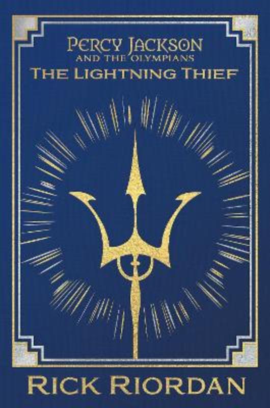 Percy Jackson and the Olympians The Lightning Thief Deluxe Collector's Edition by Rick Riordan - 9781368101028