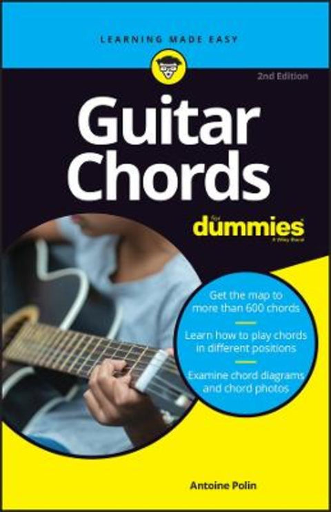 Guitar Chords For Dummies by Antoine Polin - 9781394156368