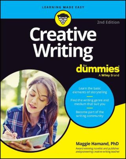 Creative Writing For Dummies by Maggie Hamand - 9781394196661
