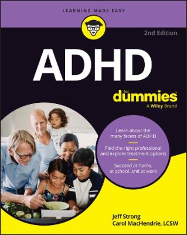 ADHD For Dummies by Jeff Strong - 9781394219087