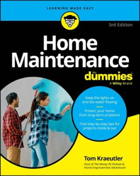 Home Maintenance For Dummies by Tom Kraeutler - 9781394241071