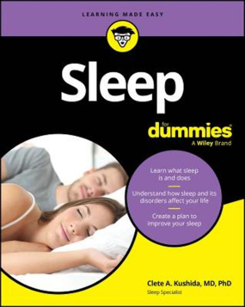 Sleep For Dummies by Clete A. Kushida - 9781394262342