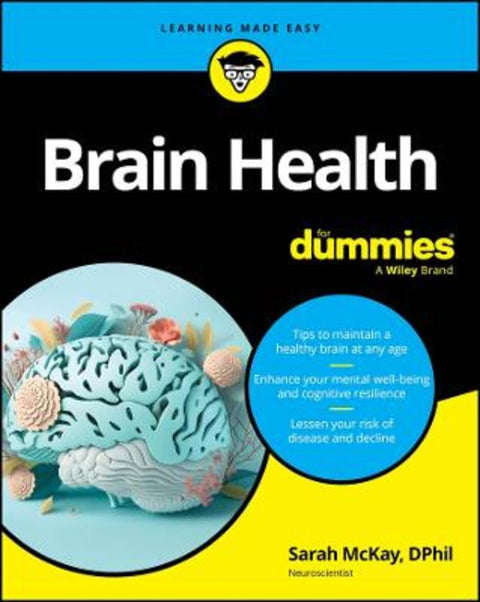 Brain Health For Dummies by Sarah McKay - 9781394273379