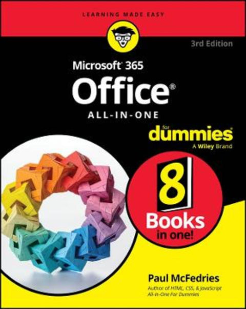Microsoft 365 Office All-in-One For Dummies by Paul McFedries - 9781394295050