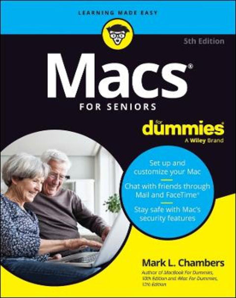 Macs For Seniors For Dummies by Mark L. Chambers (Columbia, Missouri) - 9781394313532