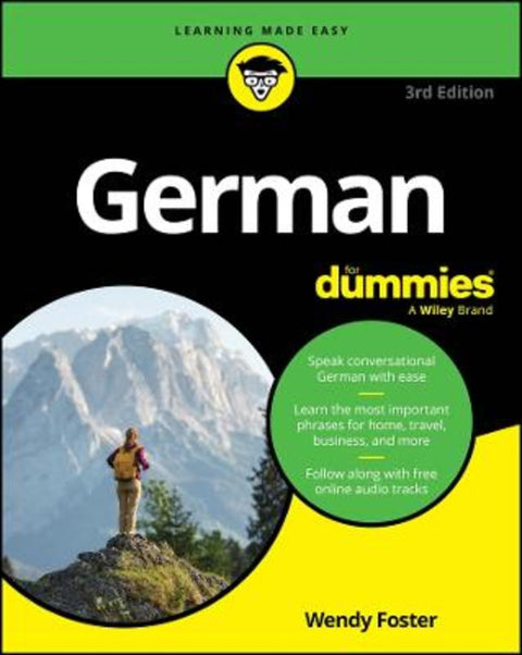 German For Dummies by Wendy Foster - 9781394321261
