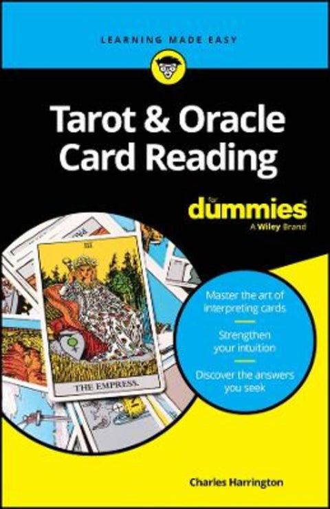 Tarot & Oracle Card Reading For Dummies by Charles Harrington - 9781394329977