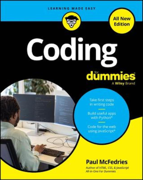 Coding For Dummies, All New Edition by Paul McFedries - 9781394365562
