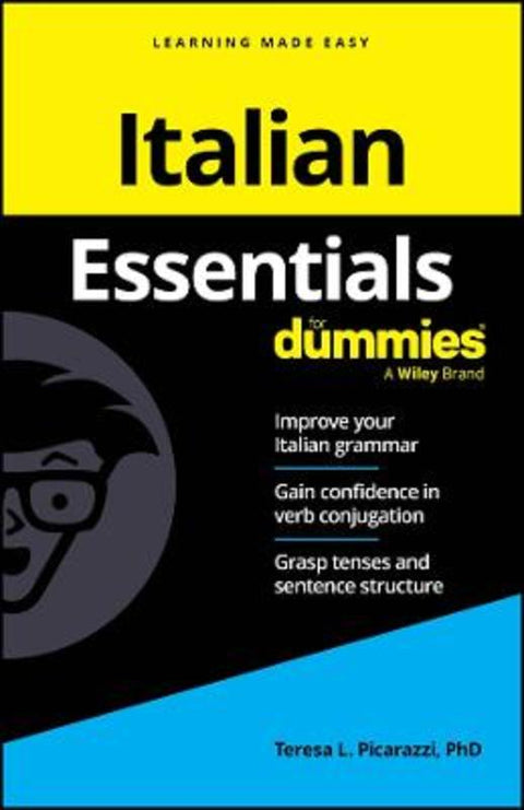 Italian Essentials For Dummies by Teresa L. Picarazzi (Hopkins School, New Haven, CT) - 9781394373284