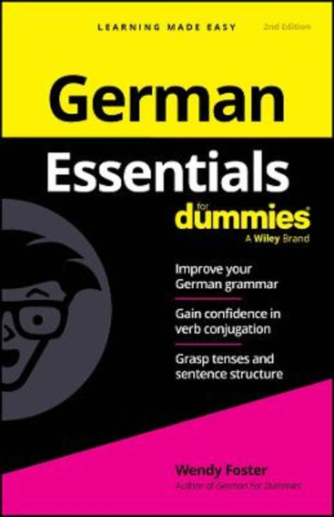 German Essentials For Dummies by Wendy Foster - 9781394373567