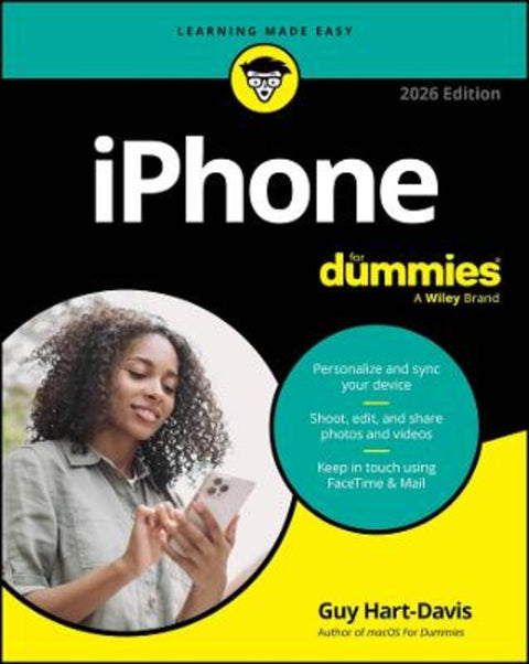 iPhone For Dummies, 2026 Edition by Guy Hart-Davis - 9781394373956