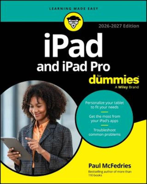 iPad and iPad Pro For Dummies by Paul McFedries - 9781394374489