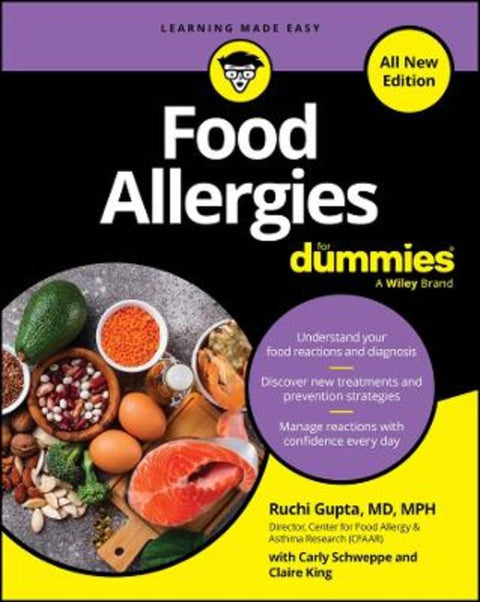 Food Allergies For Dummies, All New Edition by Ruchi Gupta - 9781394382118