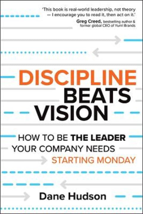 Discipline Beats Vision by Dane Hudson - 9781394414635