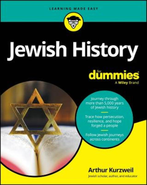Jewish History For Dummies by Arthur Kurzweil (Elat Chayyim) - 9781394420964