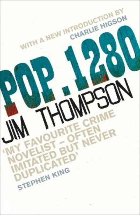 POP. 1280 by Jim Thompson - 9781398720992