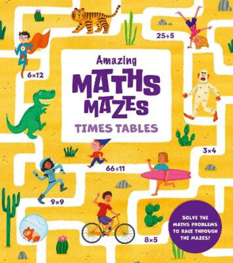 Amazing Maths Mazes: Times Tables by n/a Ana Sebastian - 9781398833531