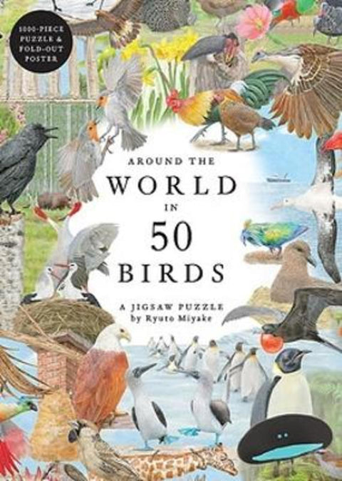 Around the World in 50 Birds from Mike Unwin - Harry Hartog gift idea