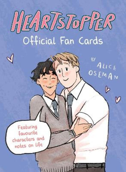 Heartstopper Official Fan Cards by Alice Oseman - 9781399624411