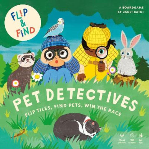 Flip and Find: Pet Detectives by Zsolt Batki - 9781399625395