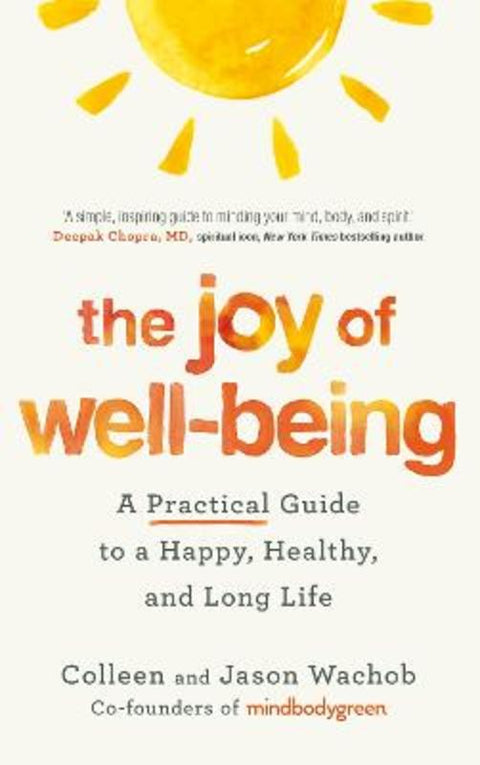 The Joy of Well-Being by Jason Wachob - 9781399811033