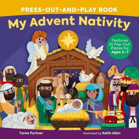 My Advent Nativity Press-Out-and-Play Book by Tama Fortner - 9781400231850